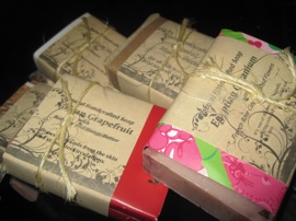 sample -soaps- for charity