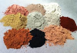 natural clays earthly colors
