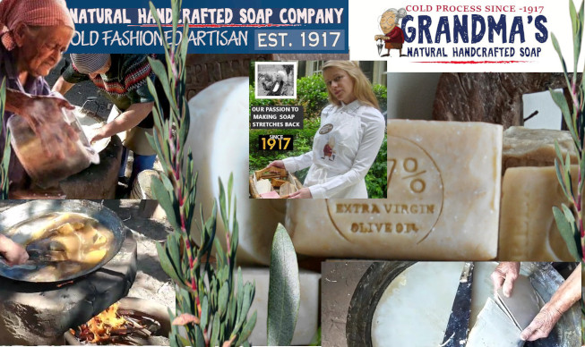 Grandma's Handmade Soap - Lye Soap